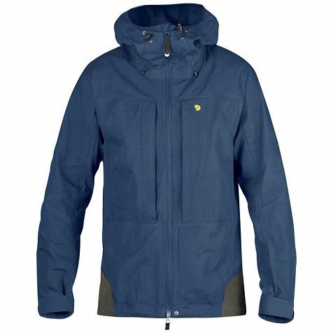 Fjällräven Men Bergtagen Eco Shell Jacket Blue PH364967 Philippines